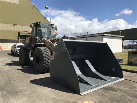 wheel loader recycling bucket